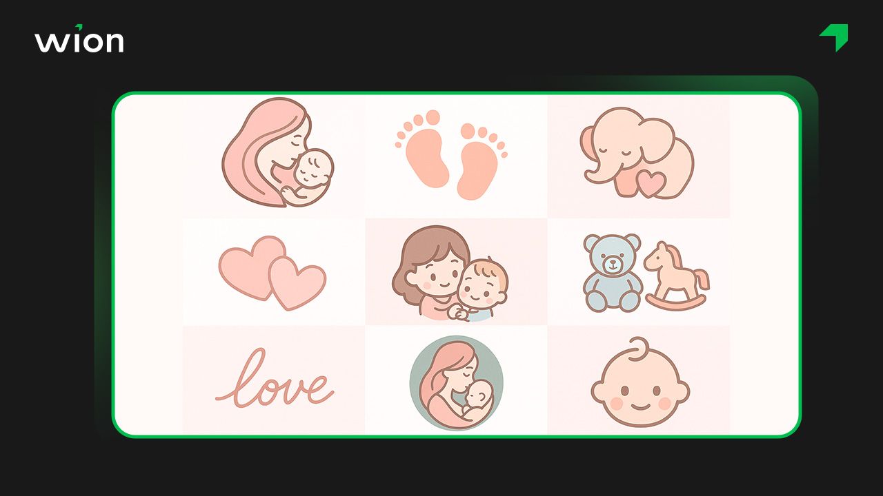 Cách thiết kế logo cửa hàng mẹ và bé