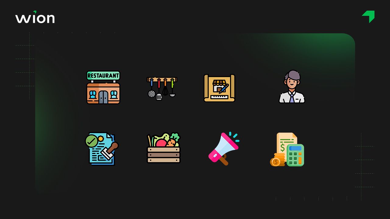 Bảng dự toán chi phí mở quán ăn