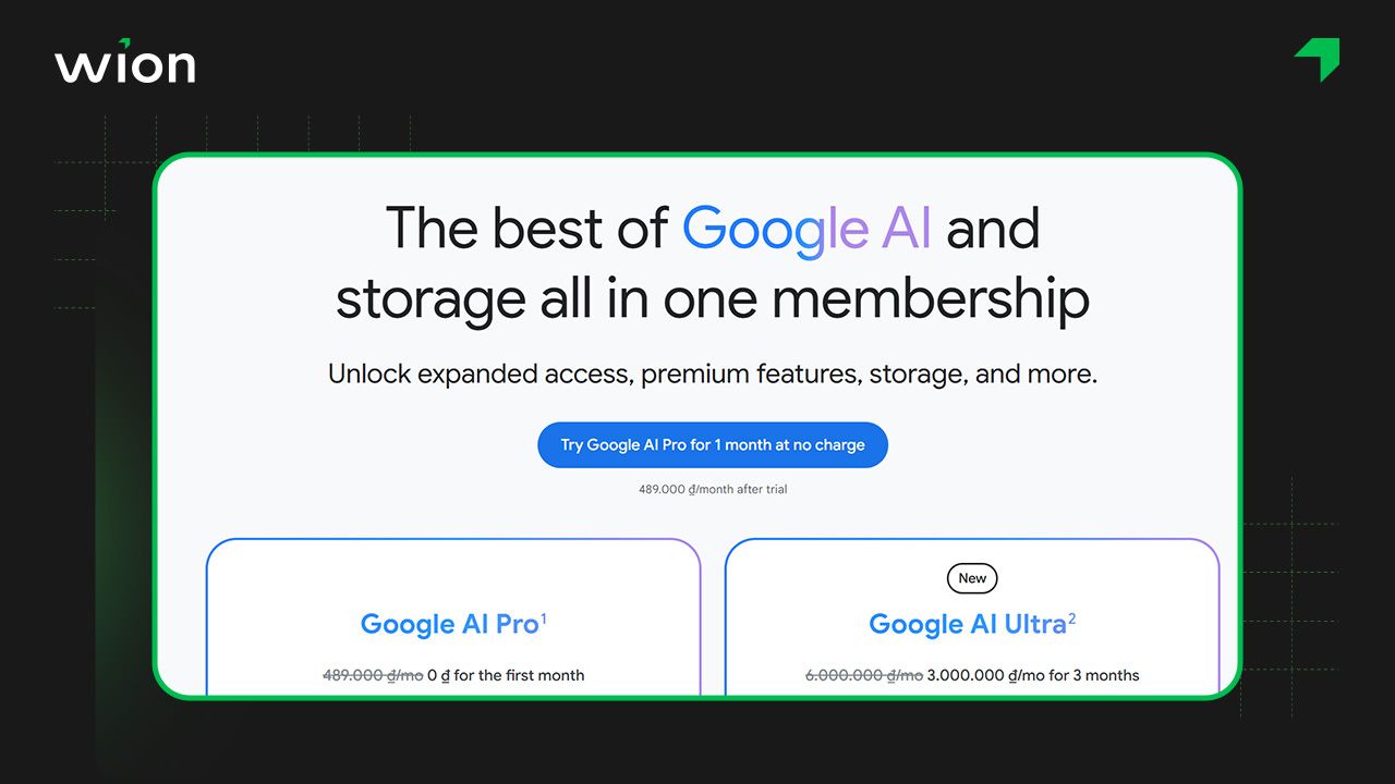 Bước 1 - Cách đăng ký tài khoản Veo 3 AI