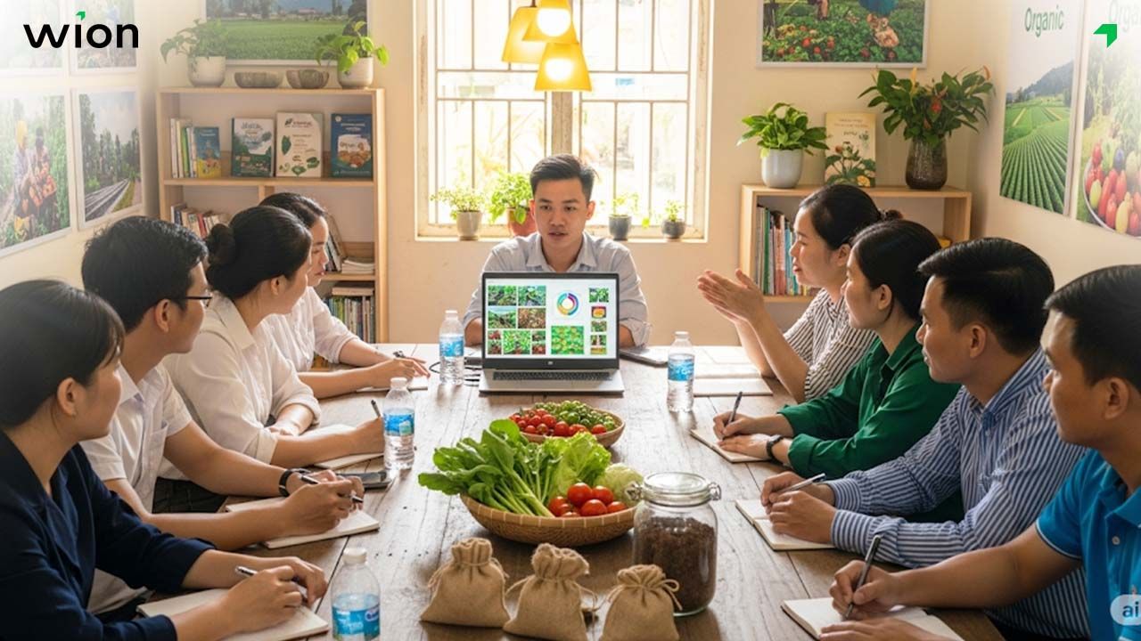 Tham gia các hội nhóm về nông nghiệp hữu cơ để học hỏi kinh nghiệm