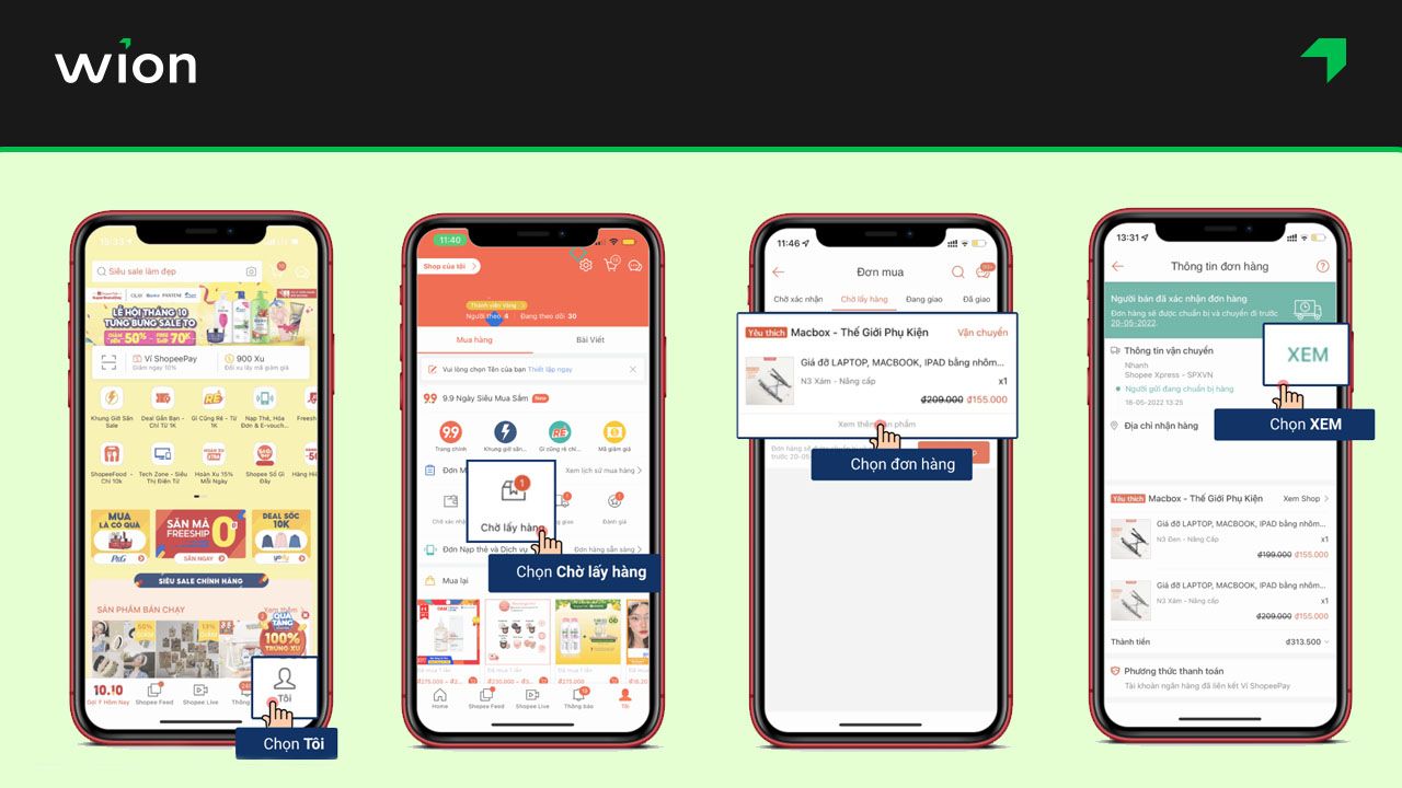 Tra cứu đơn hoả tốc Shopee
