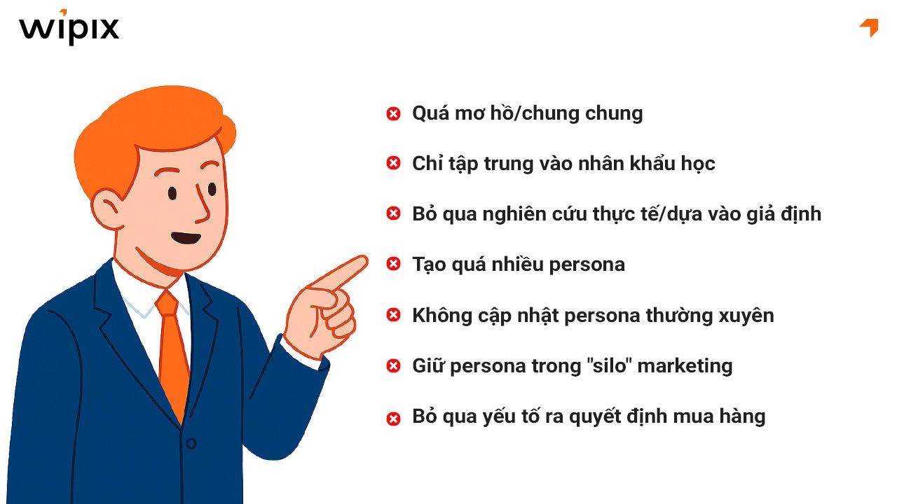 Những sai lầm thường gặp khi xác định chân dung khách hàng