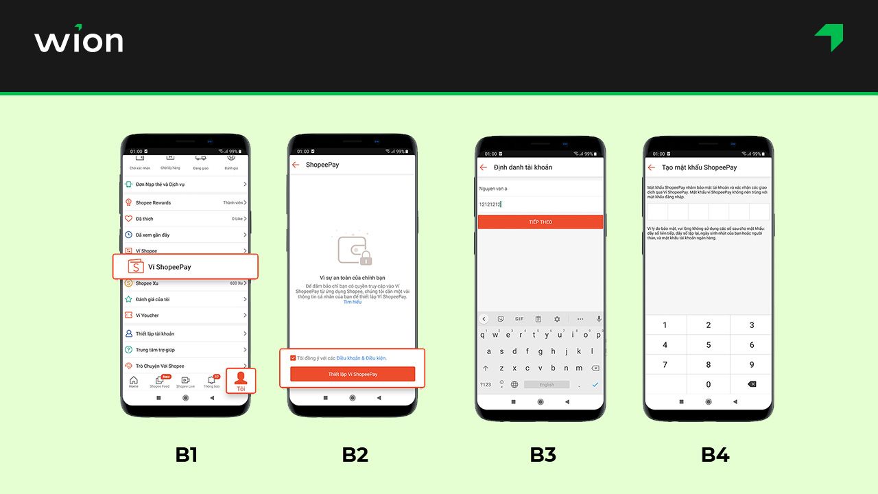Cách sử dụng ví Shopee cho người mua