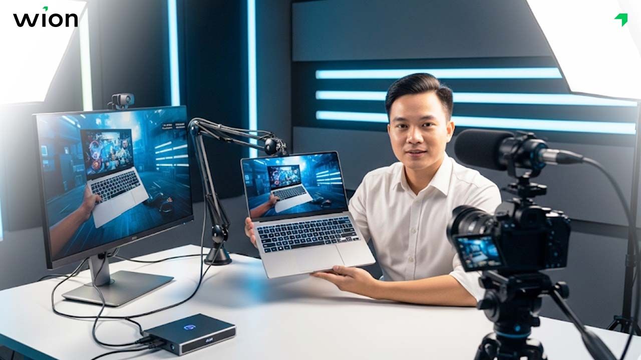 Dụng cụ livestream đồ công nghệ