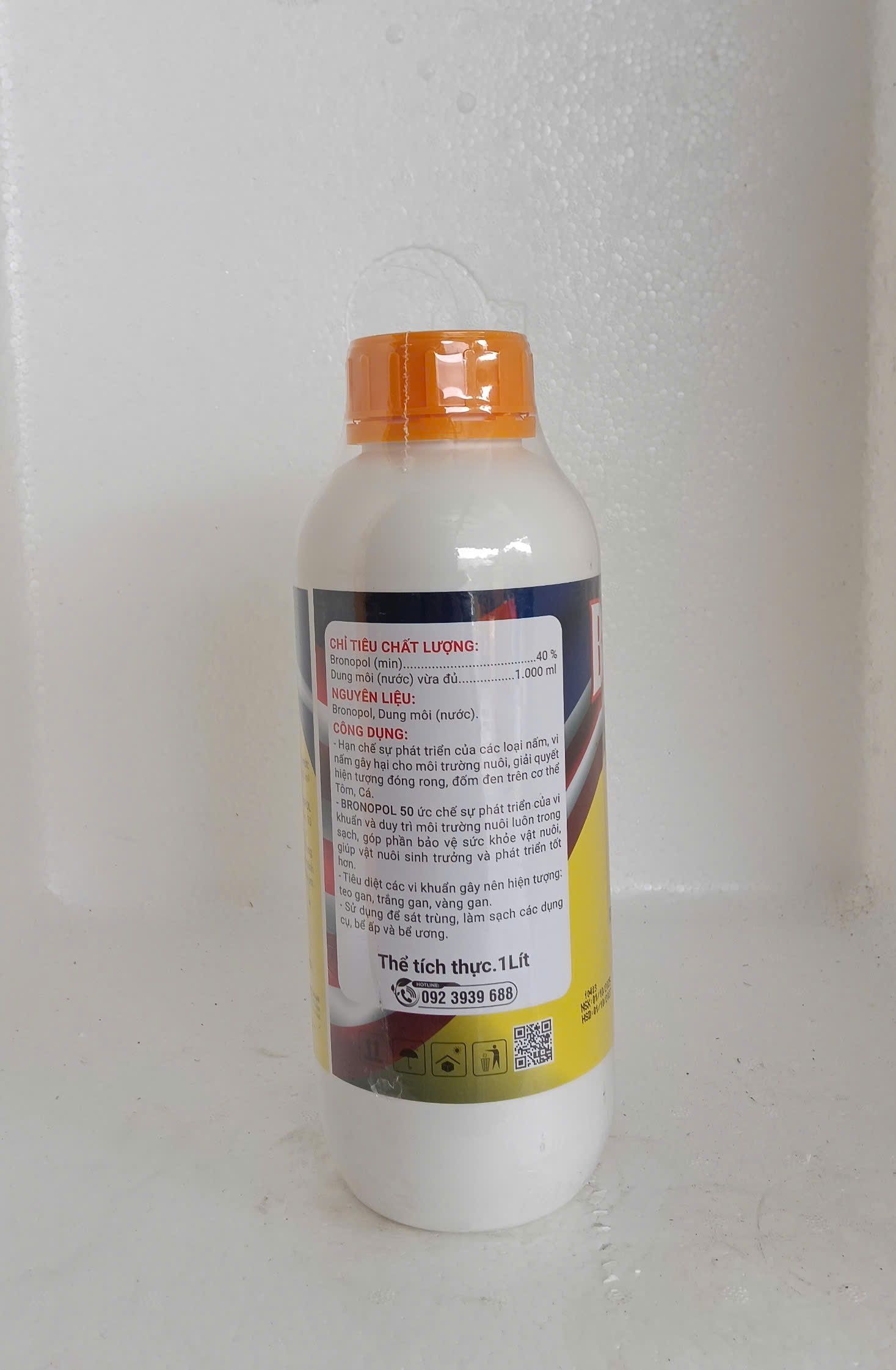 Thành phần và công dụng Bronopol 50 xử lý môi trường ao nuôi