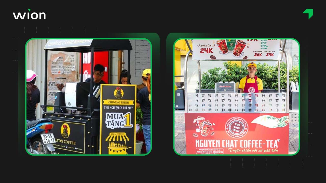 Các mô hình kinh doanh cafe take away phổ biến hiện nay, bạn có thể tham khảo để lựa chọn mô hình phù hợp nhu cầu