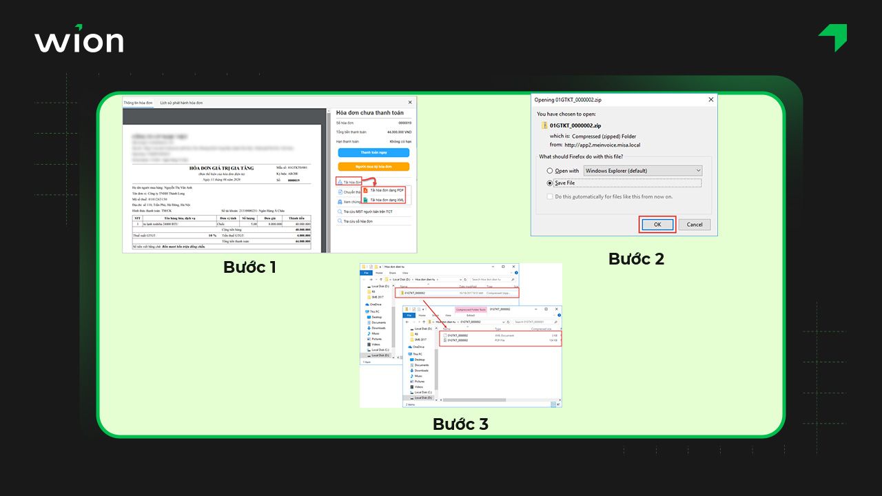 Lưu trữ hóa đơn điện tử file XML