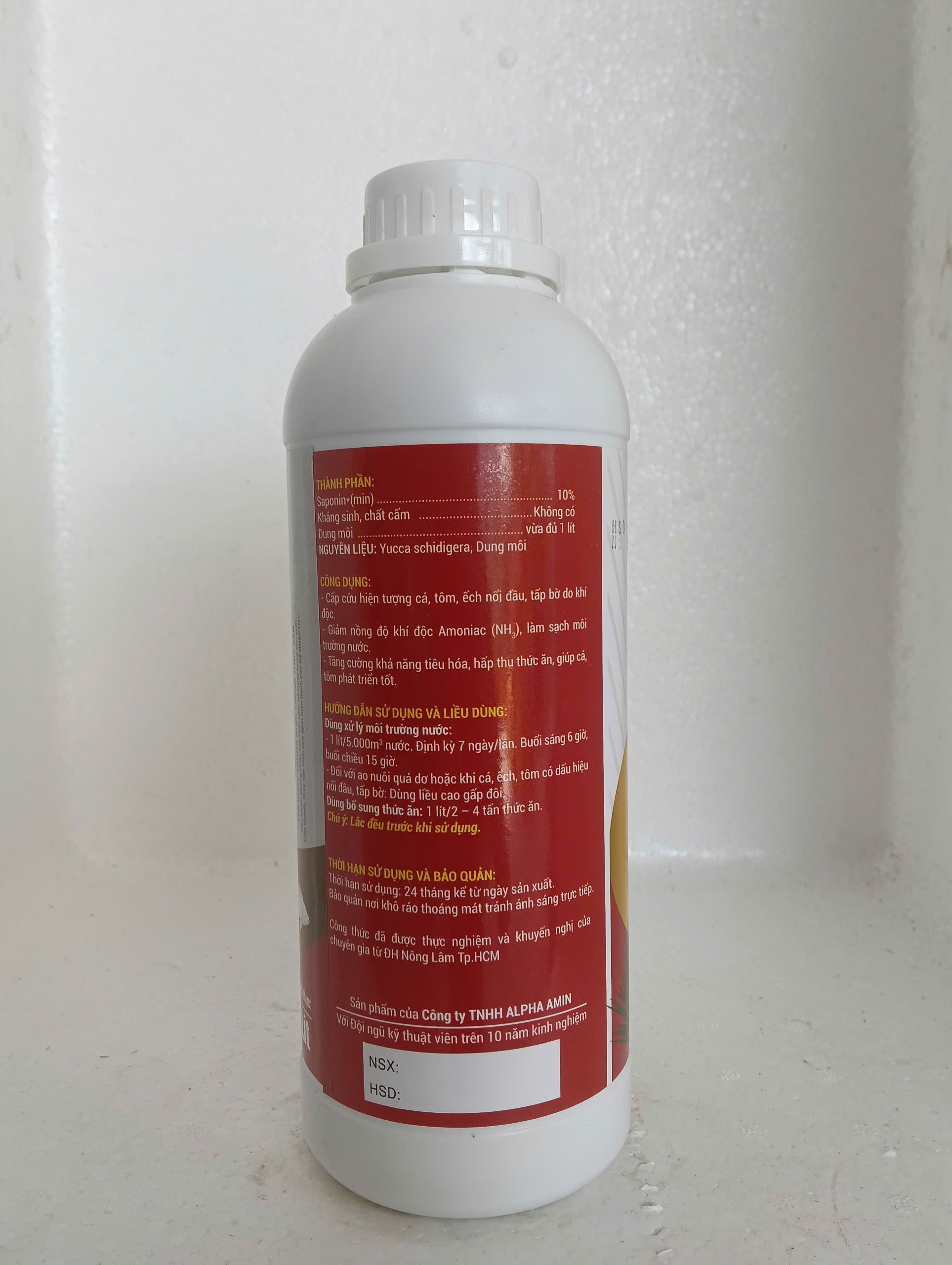 Thành phần công dụng Yucca Liquid Alpha Amin
