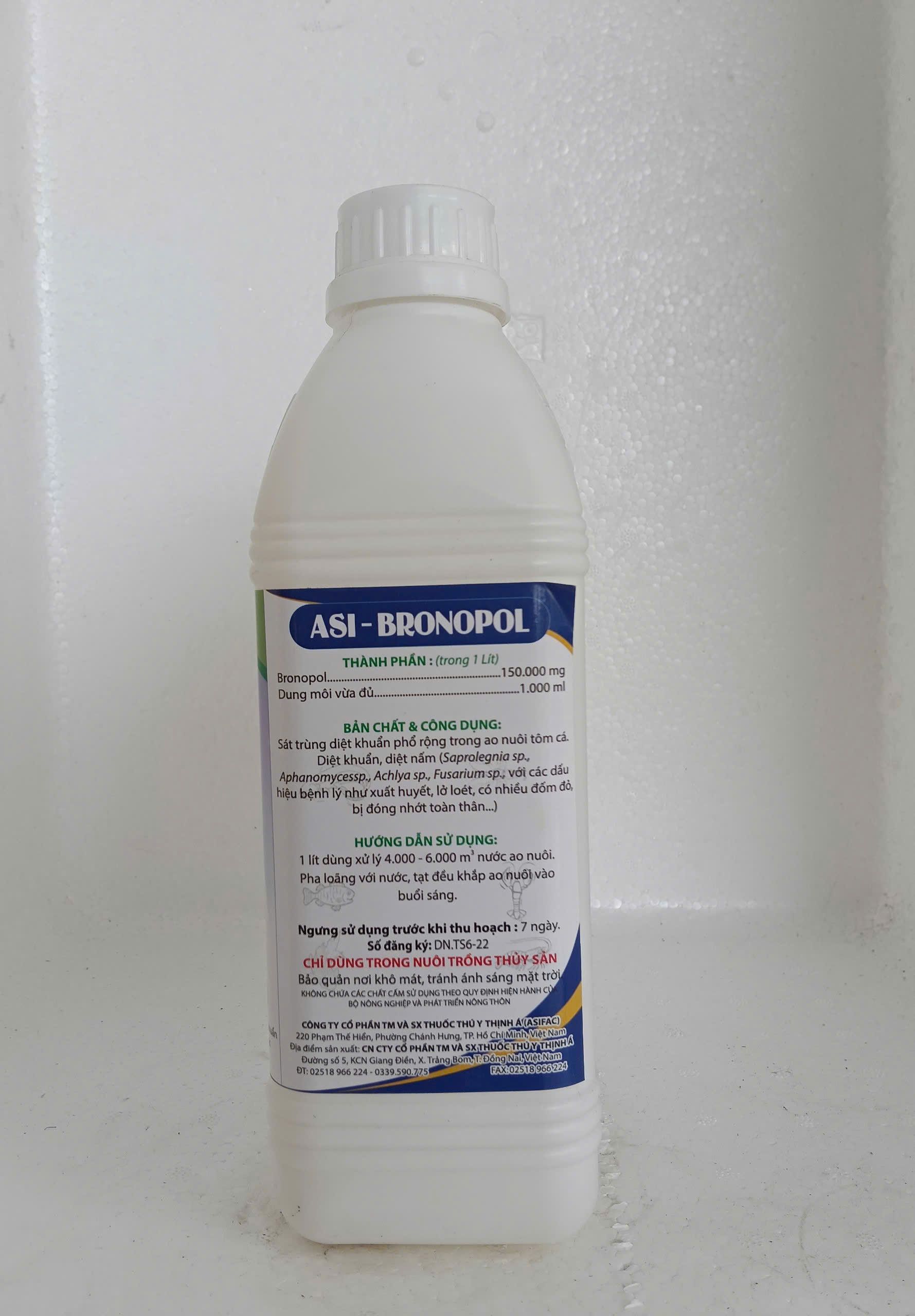 Hướng dẫn sử dụng ASI Bronopol