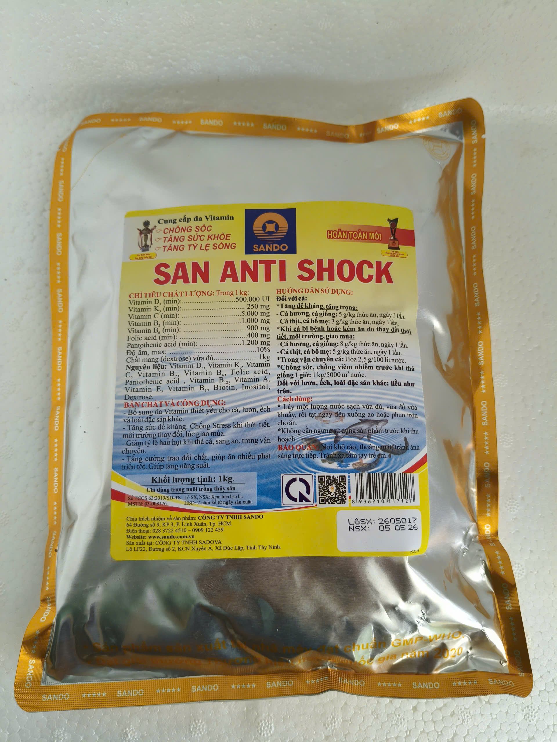 SAN ANTI SHOCK SANDO 1kg chính hãng