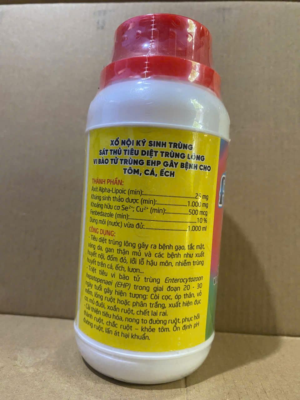 Thành phần và công dụng Fenbenzol 250ml diệt vi bào tử trùng EHP