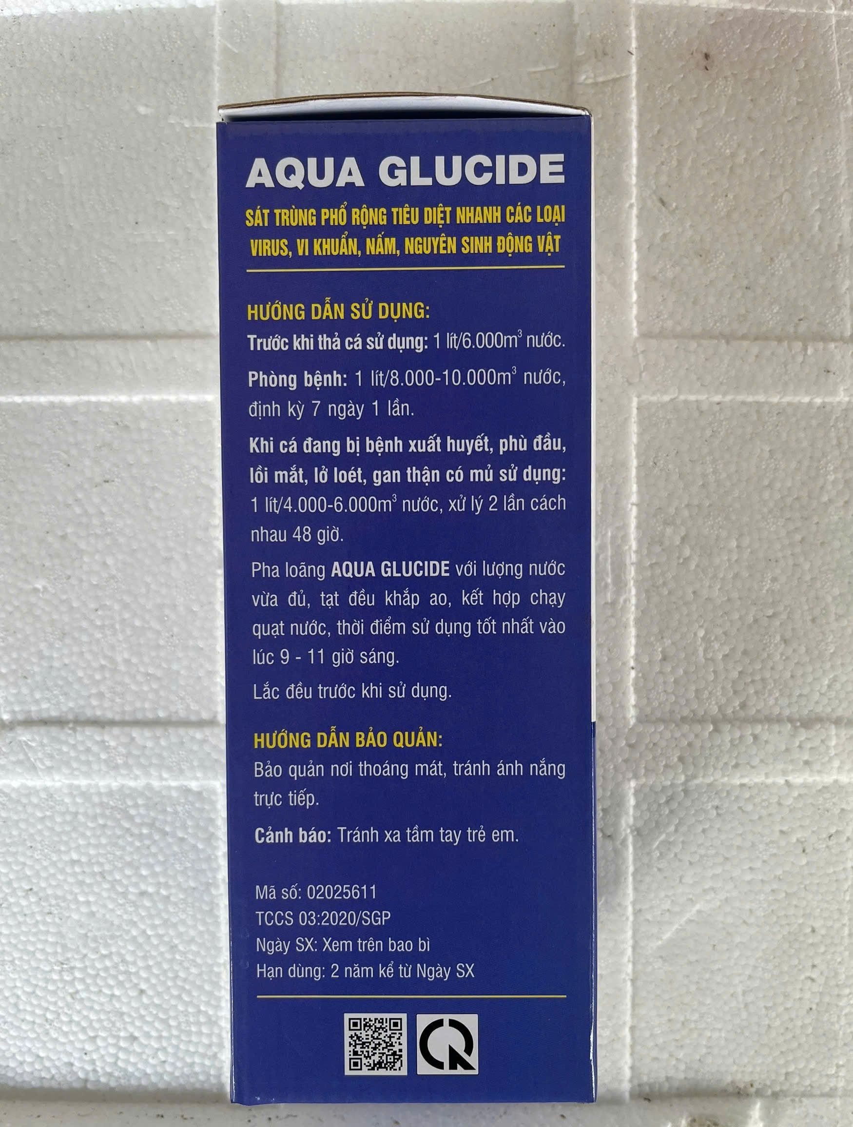 AQUA GLUCIDE hướng dẫn sử dụng