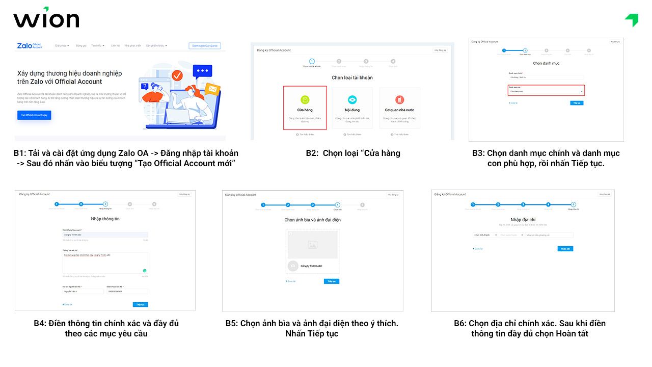 Cách tạo tài khoản OA Zalo trên máy tính qua oa.zalo.me