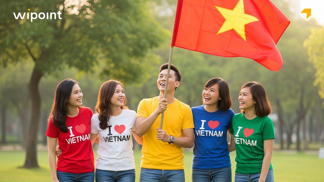 Áo phông thể hiện tinh thần yêu nước