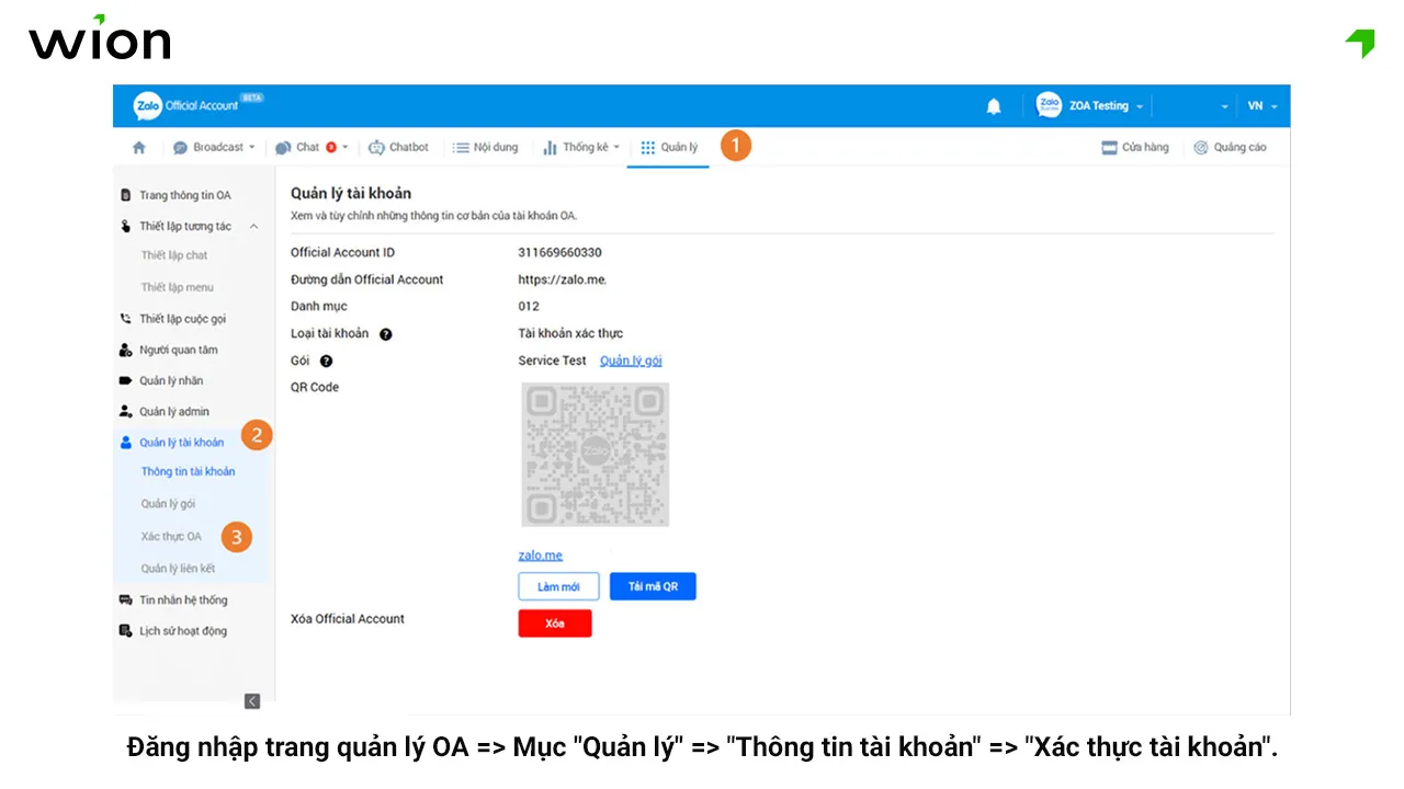 Cách xác thực tài khoản Zalo OA nhanh chóng