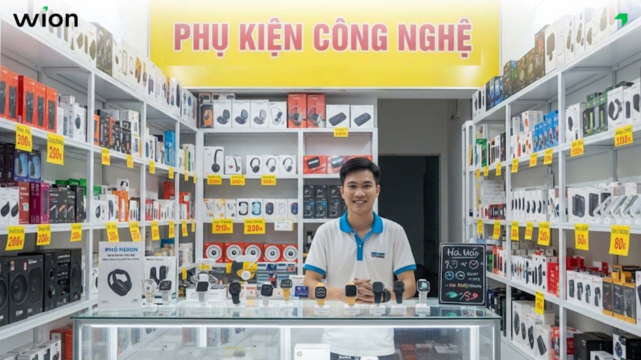 Mở cửa hàng đồ công nghệ nhỏ lẻ