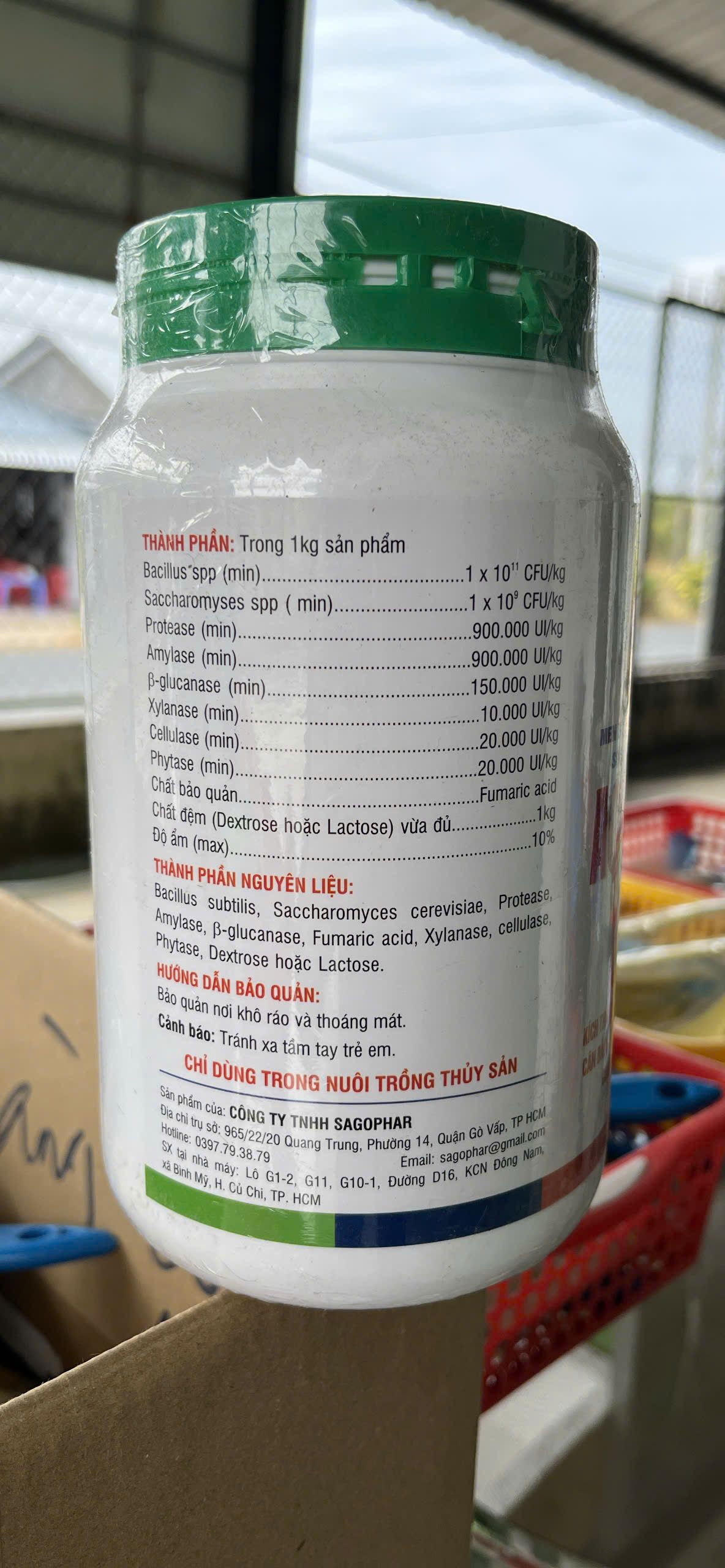 Công dụng và hướng dẫn sử dụng Aqua Antizyme cho tôm cá