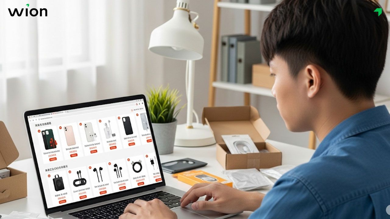 Nguồn sỉ phụ kiện điện thoại từ các trang thương mại điện tử