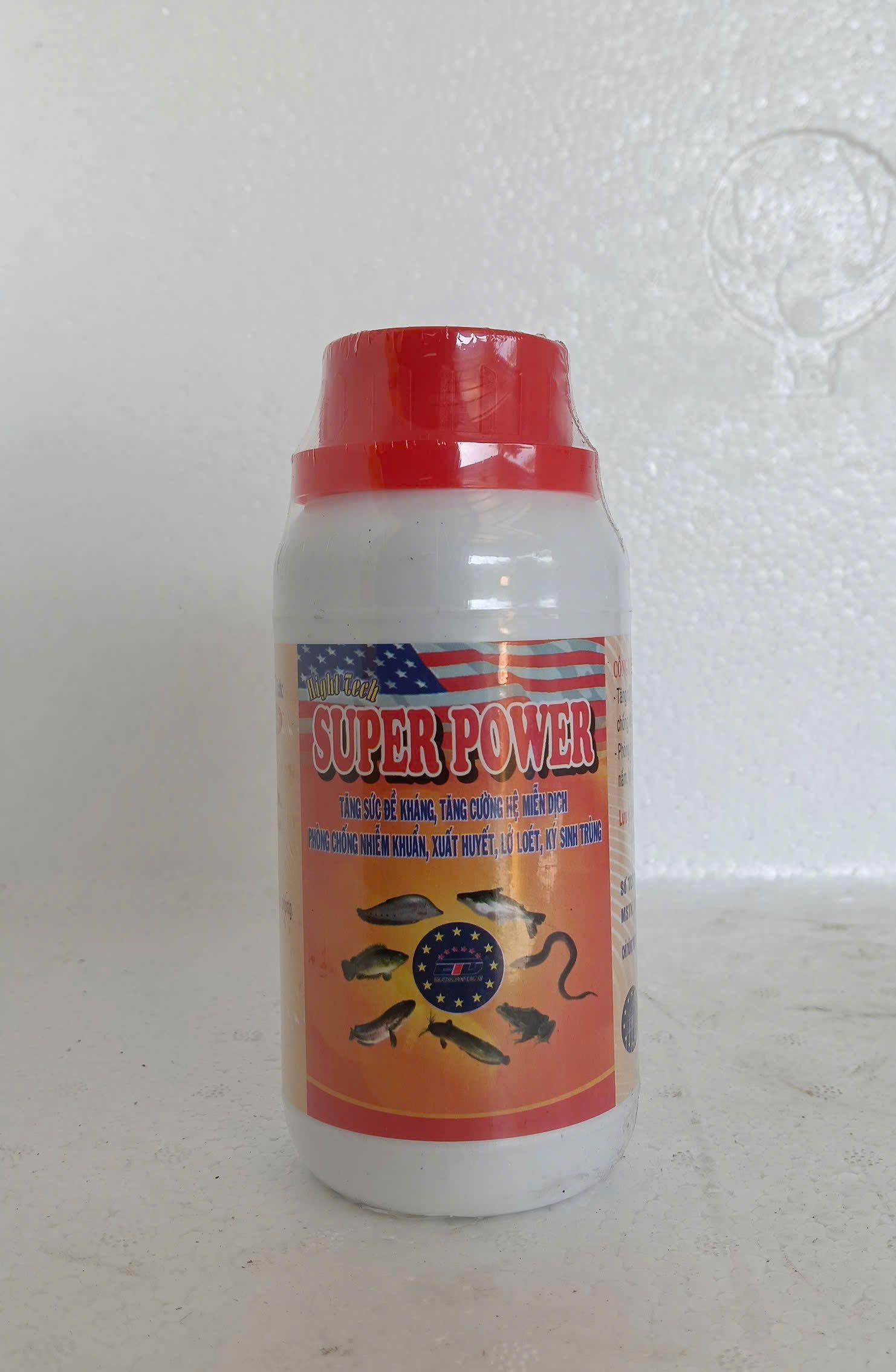 Super Power tăng sức đề kháng cho cá tôm lươn ếch