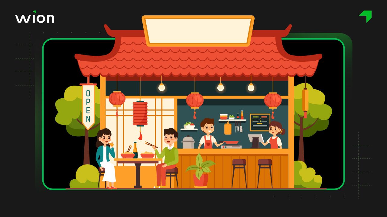 Tên quán bán đồ ăn vặt Trung