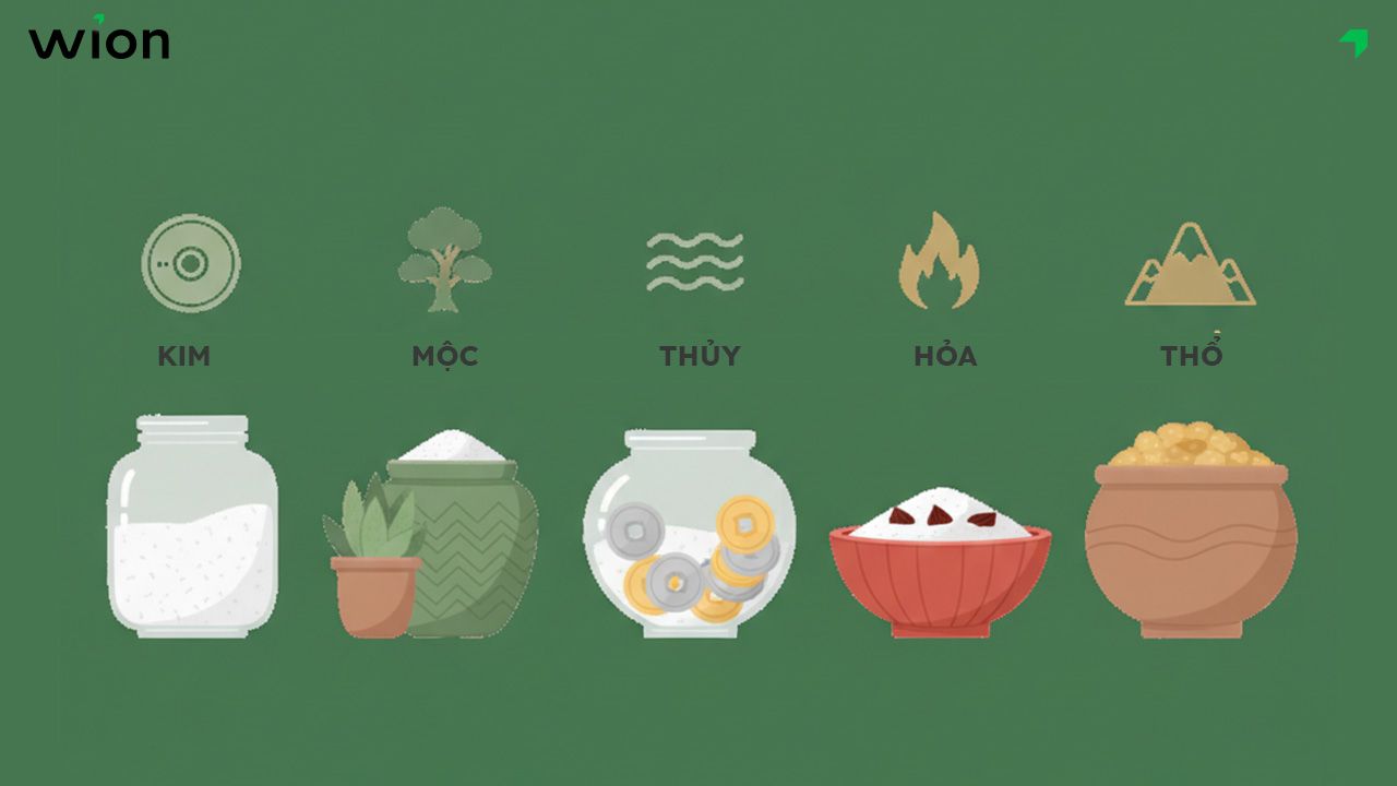 Mẹo dùng muối kích hoạt vận tài theo mệnh 2026