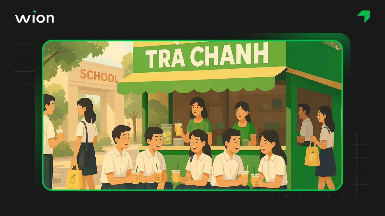 Mặt bằng mở quán trà chanh