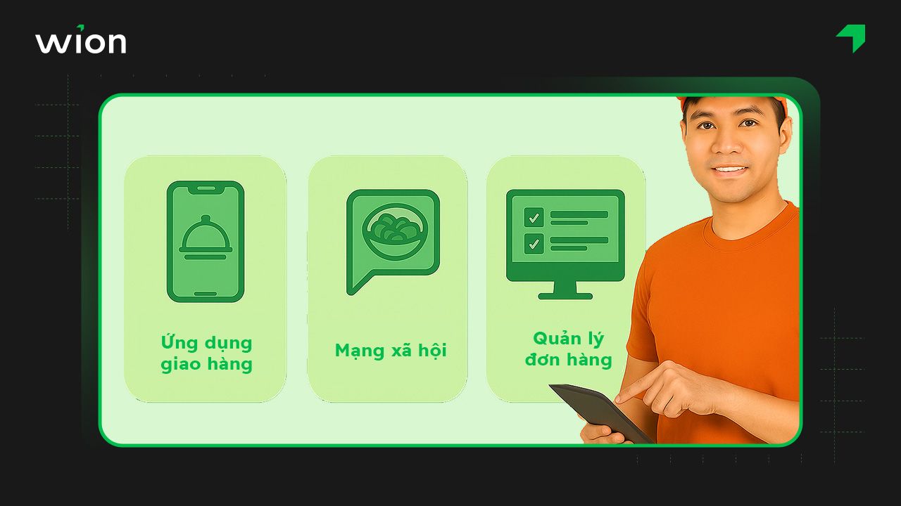 Mở rộng kênh bán đồ ăn vặt online