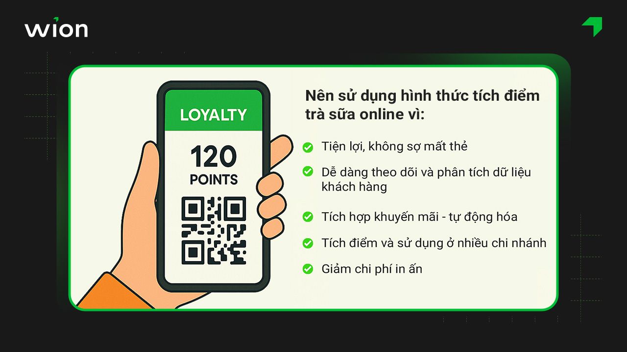 Có nên sử dụng hình thức tích điểm trà sữa online không?