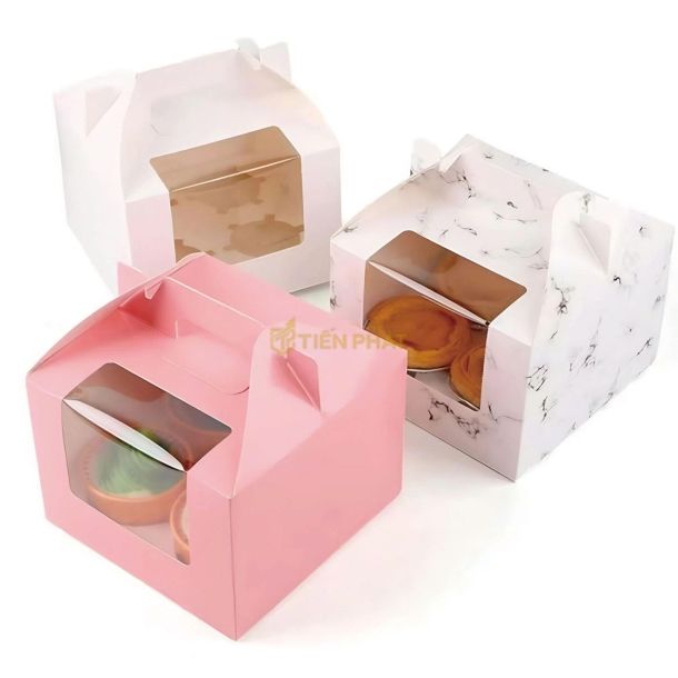 HỘP BÁNH KEM XINH