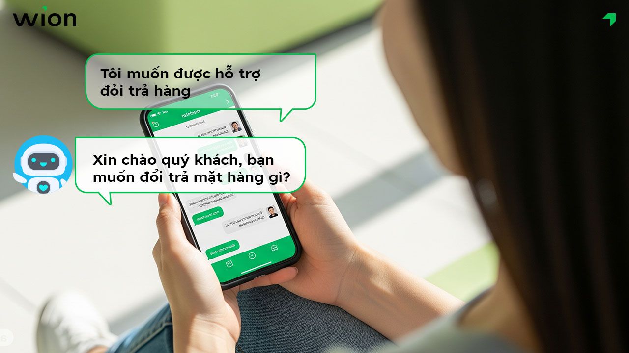 Sử dụng phần mềm Chatbot để chăm sóc kịp thời