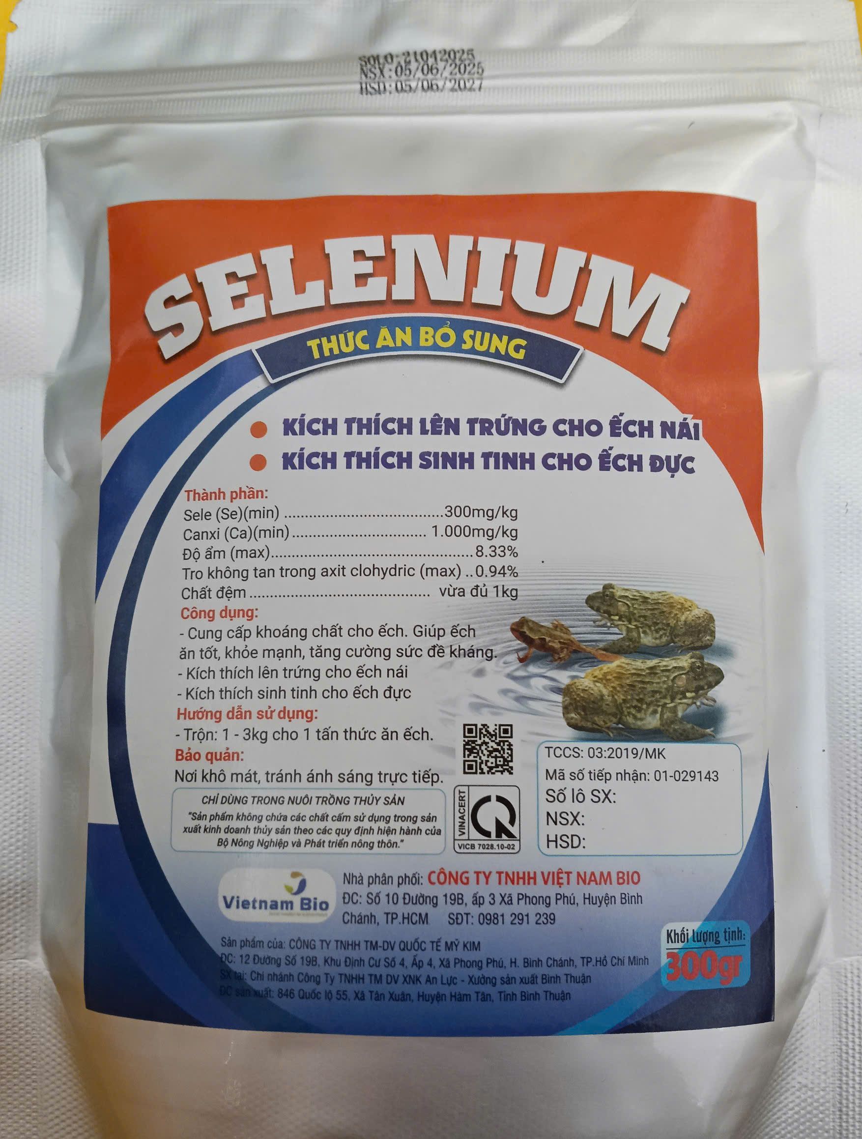 Selenium thành phần công dụng