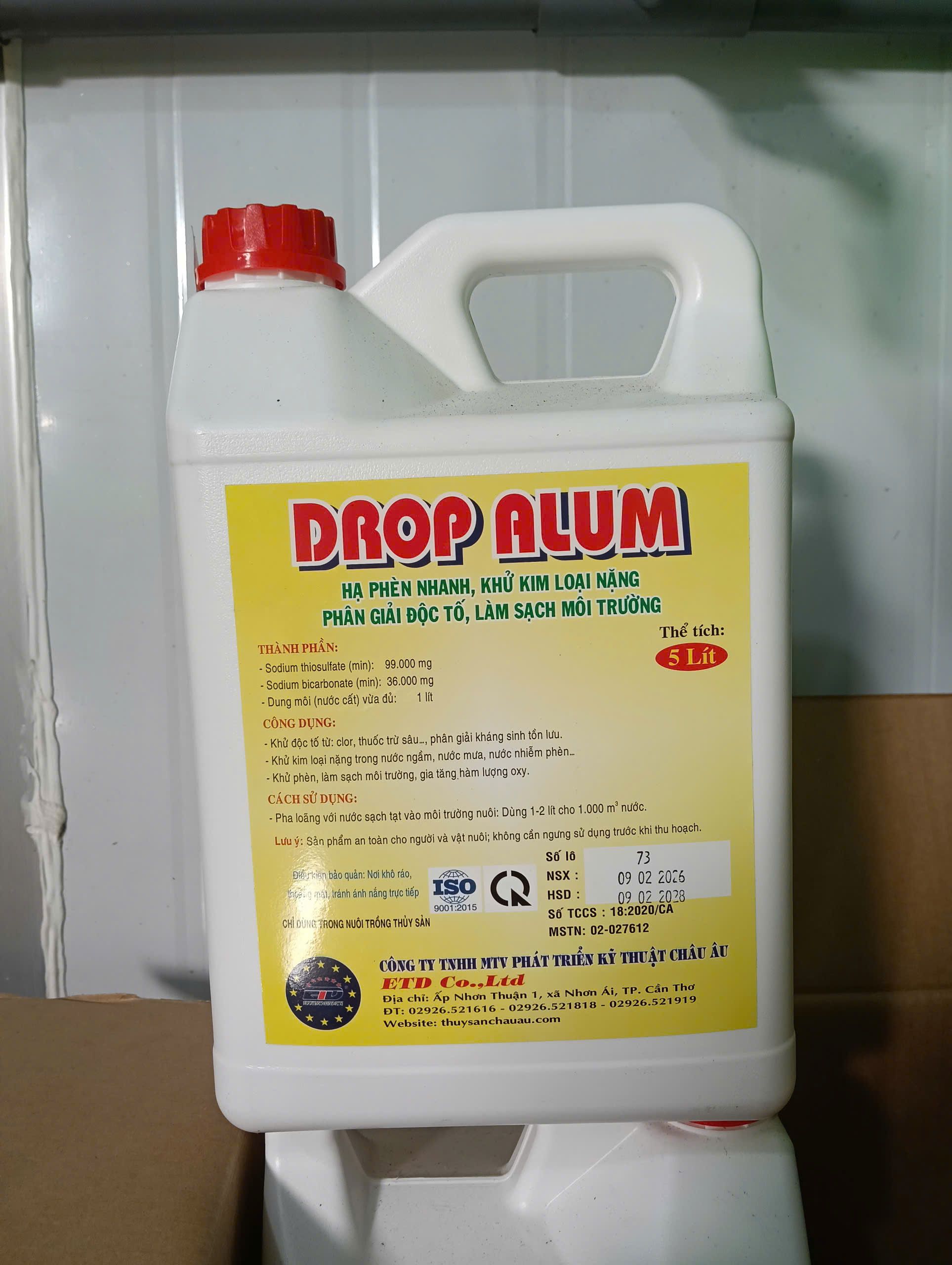 DROP ALUM thành phần công dụng