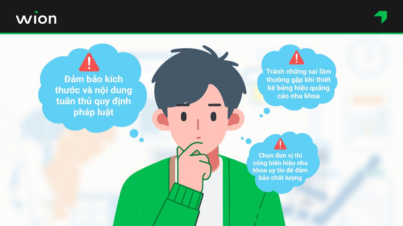 Những lưu ý quan trọng khi làm bảng hiệu cho phòng khám