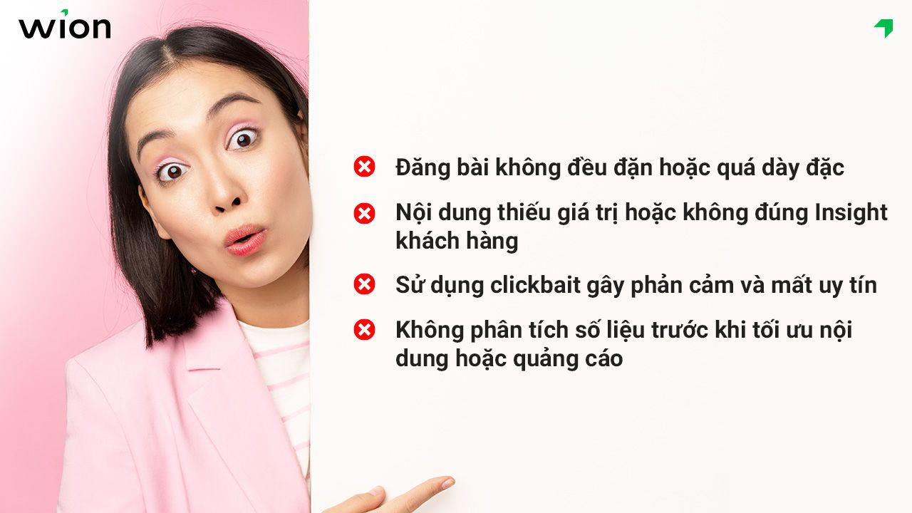 Những sai lầm phổ biến khiến Engagement giảm sút