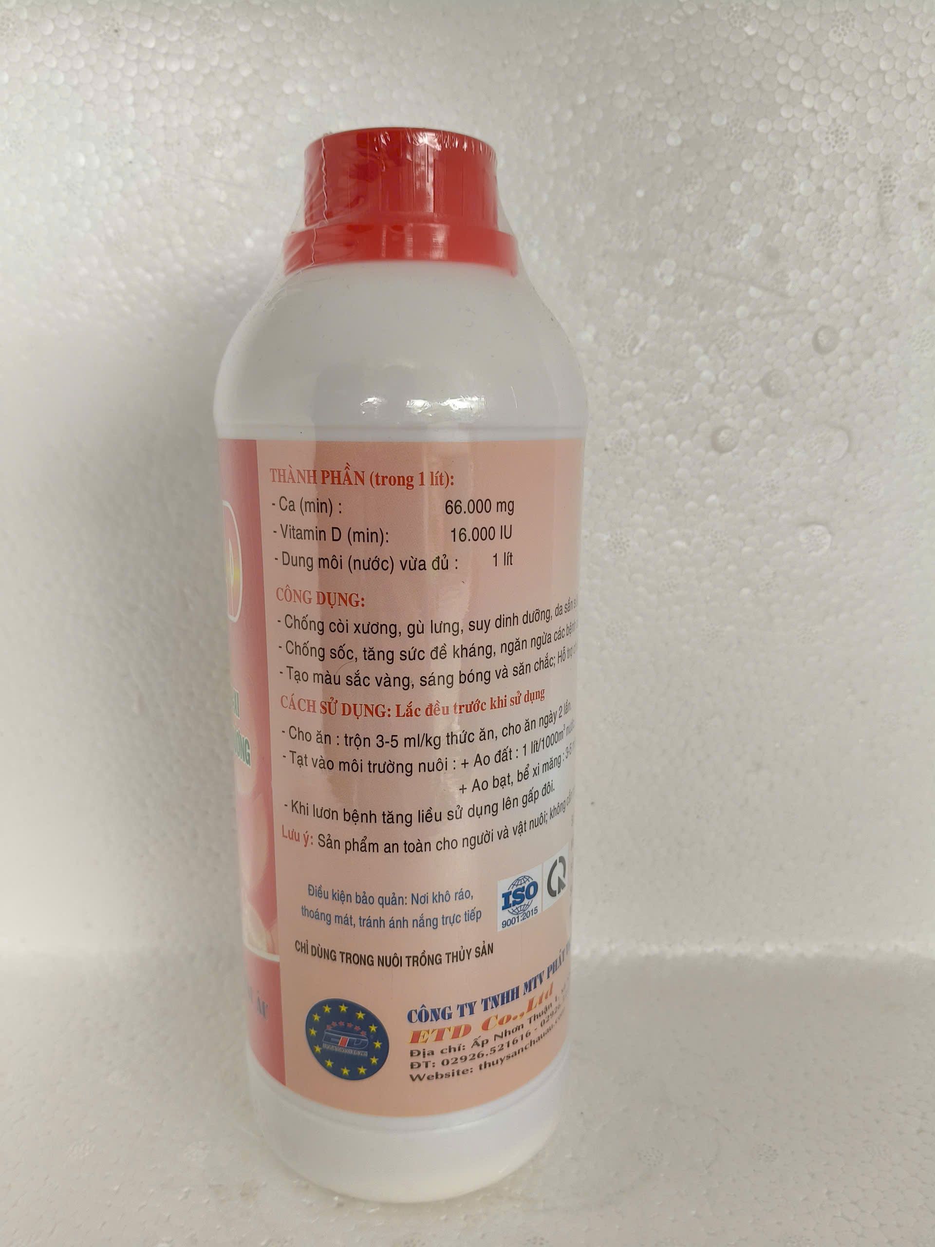 CALCI GOLD khoáng canxi vitamin D chính hãng 1 lít