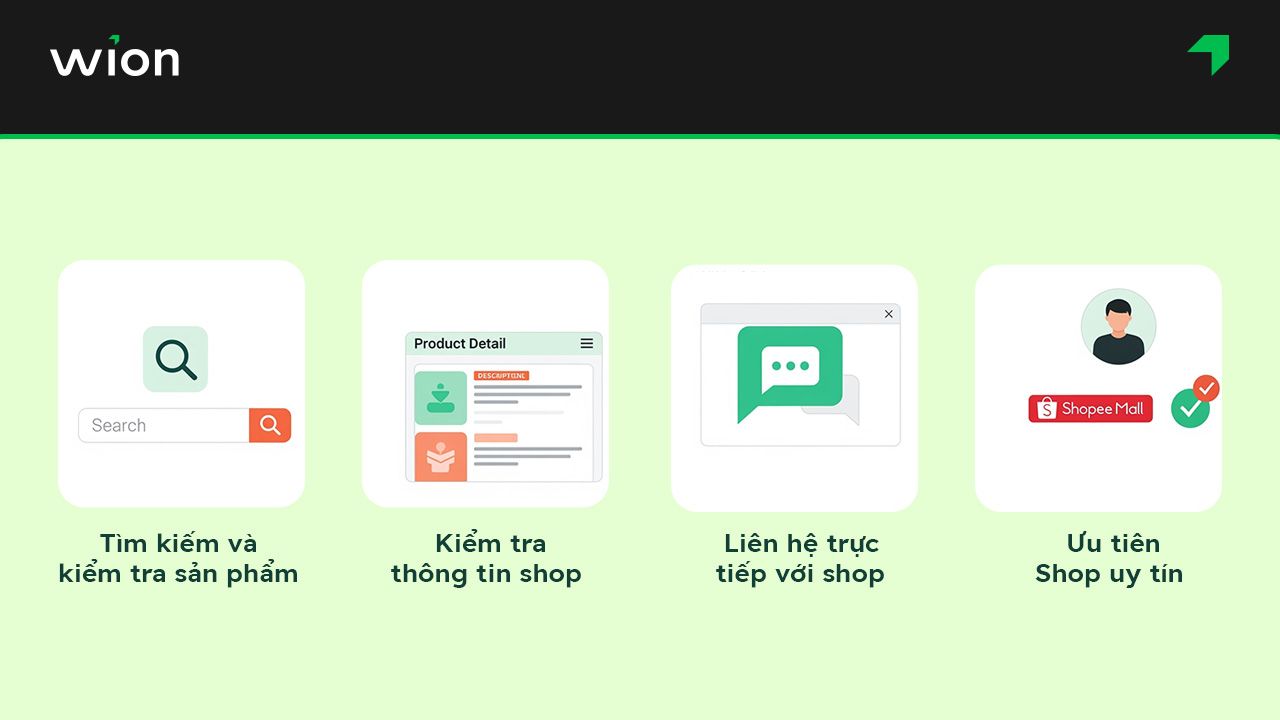 Chọn đúng shop hỗ trợ hóa đơn VAT trên Shopee