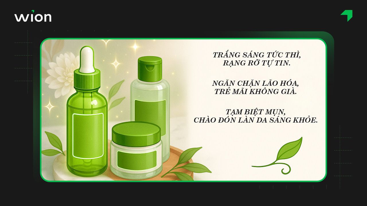 Tổng hợp những mẫu slogan mỹ phẩm hay, ấn tượng, thu hút khách hàng