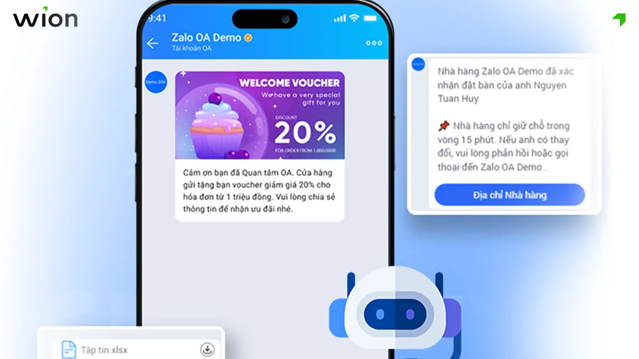 Cách tạo menu tương tác và chatbot tự động chăm sóc khách hàng