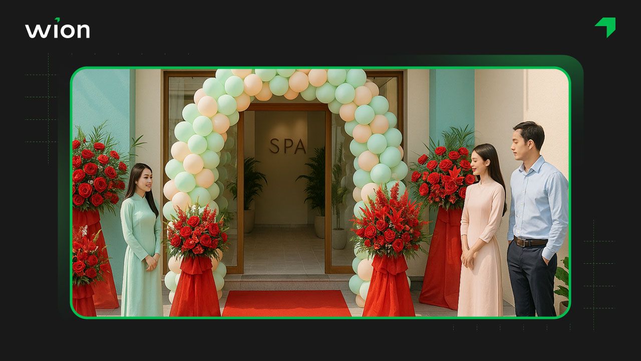 Chương trình buổi lễ khai trương spa