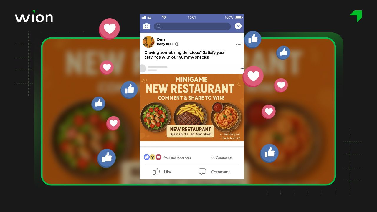 Cap đăng giới thiệu đồ ăn vặt