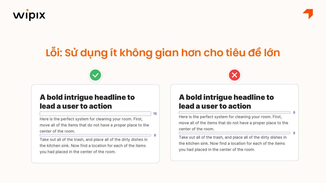 Lỗi spacing thường gặp và cách khắc phục