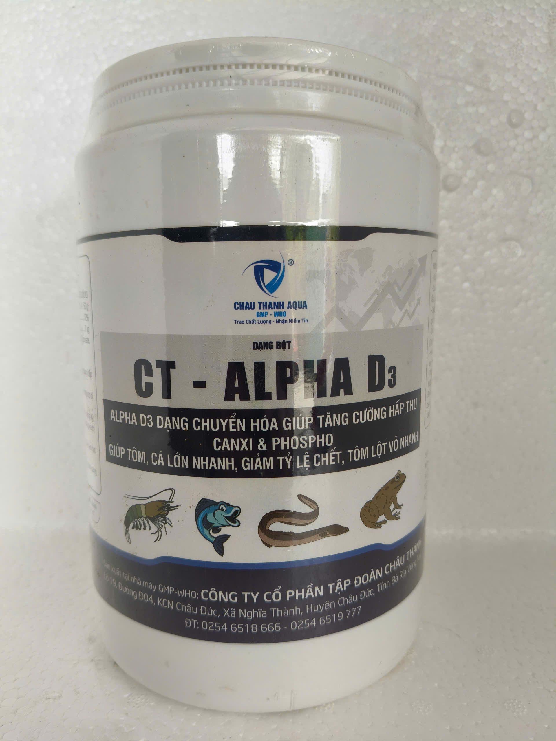 Hướng dẫn sử dụng CT ALPHA D3 1kg cho tôm cá lươn ếch