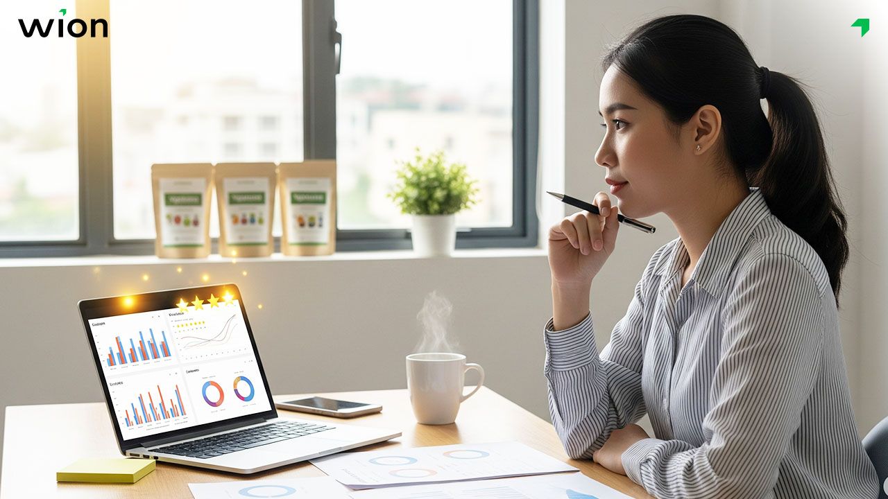 Đánh giá hiệu quả kinh doanh, khách hàng để cải tiến sản phẩm chay