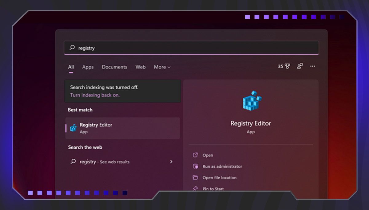 Tắt ứng dụng chạy nền qua Registry Editor (áp dụng cho Windows 11 Home)