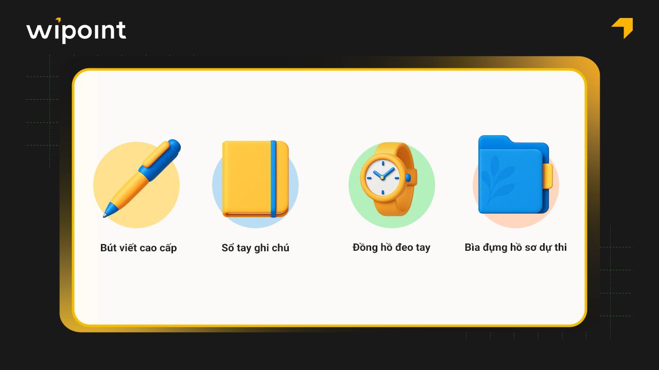 Quà tặng hỗ trợ các sĩ tử học tập - thi cử