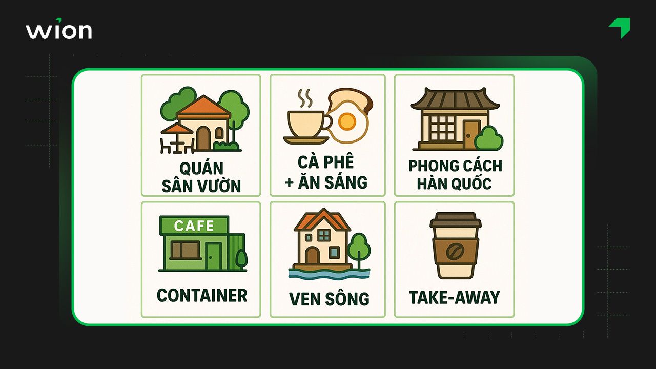 Các mô hình quán cafe ở nông thôn được ưa chuộng hiện nay