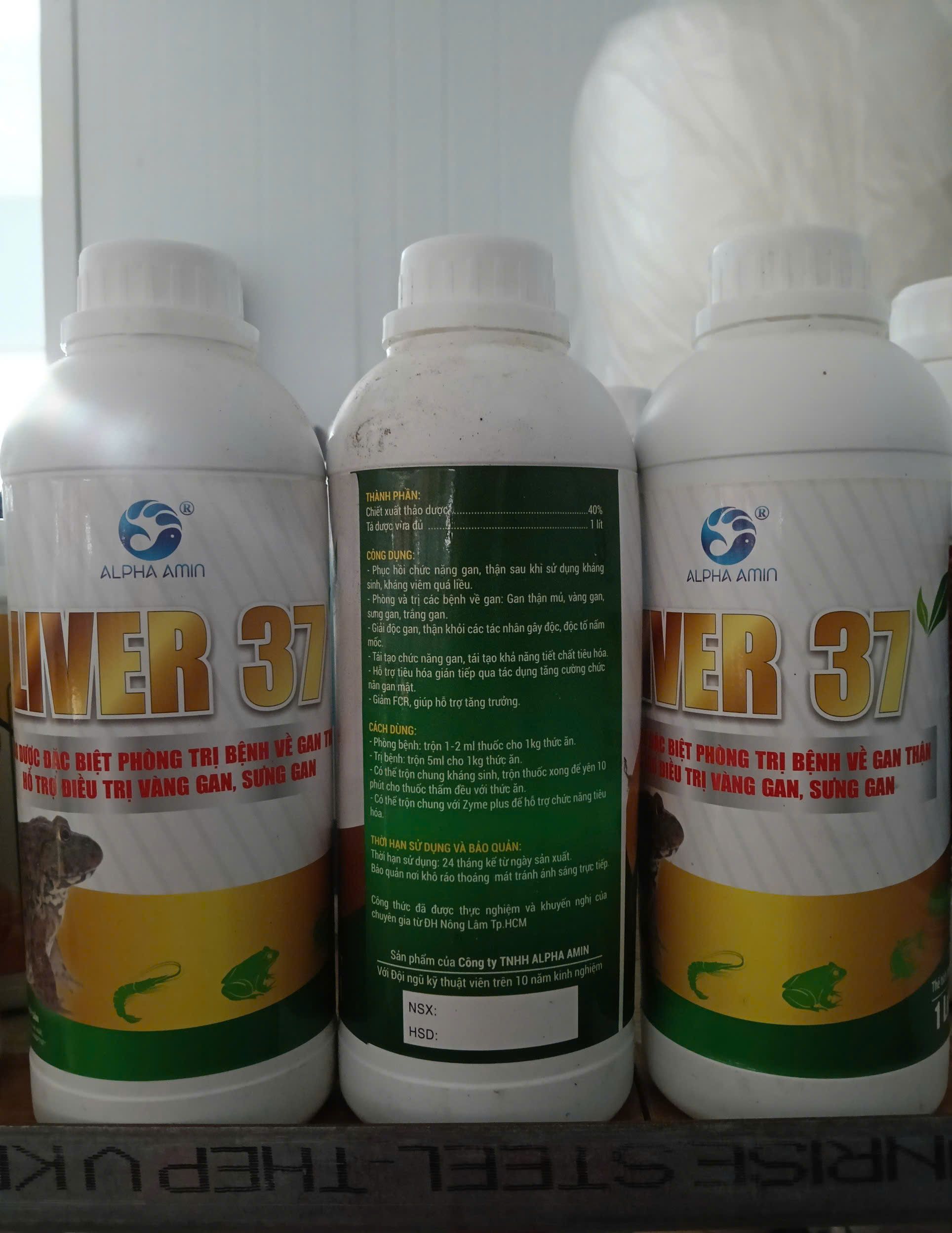 Thành phần và cách dùng LIVER 37 Alpha Amin
