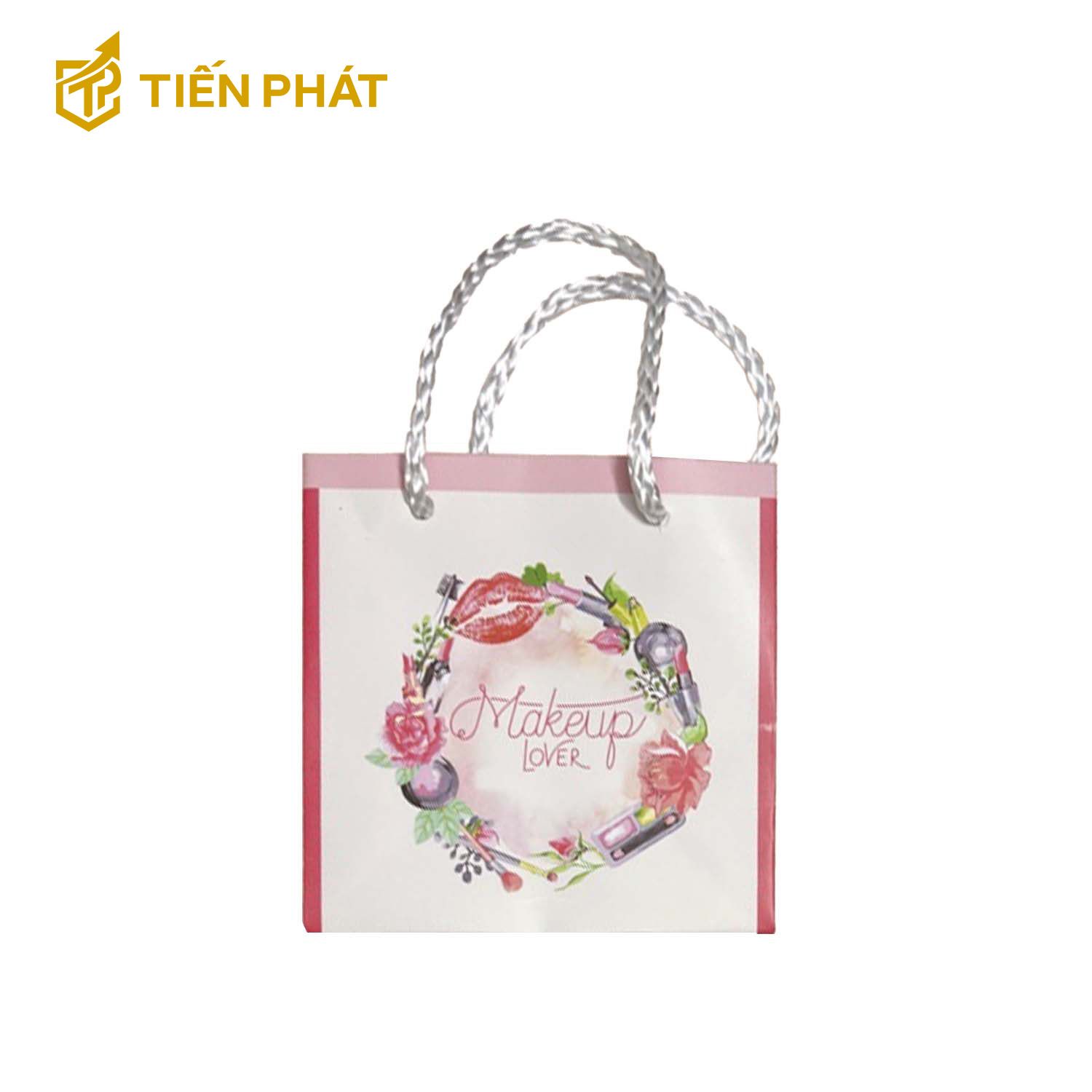 tui-giay-dung-son-mau-hong-trang-in-chu-makeup-lover