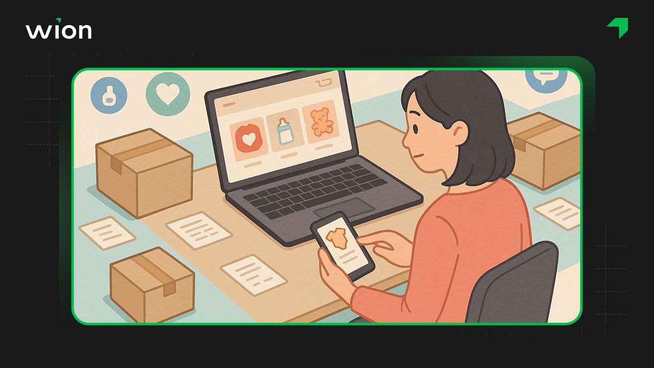 Chi phí mở shop mẹ và bé online