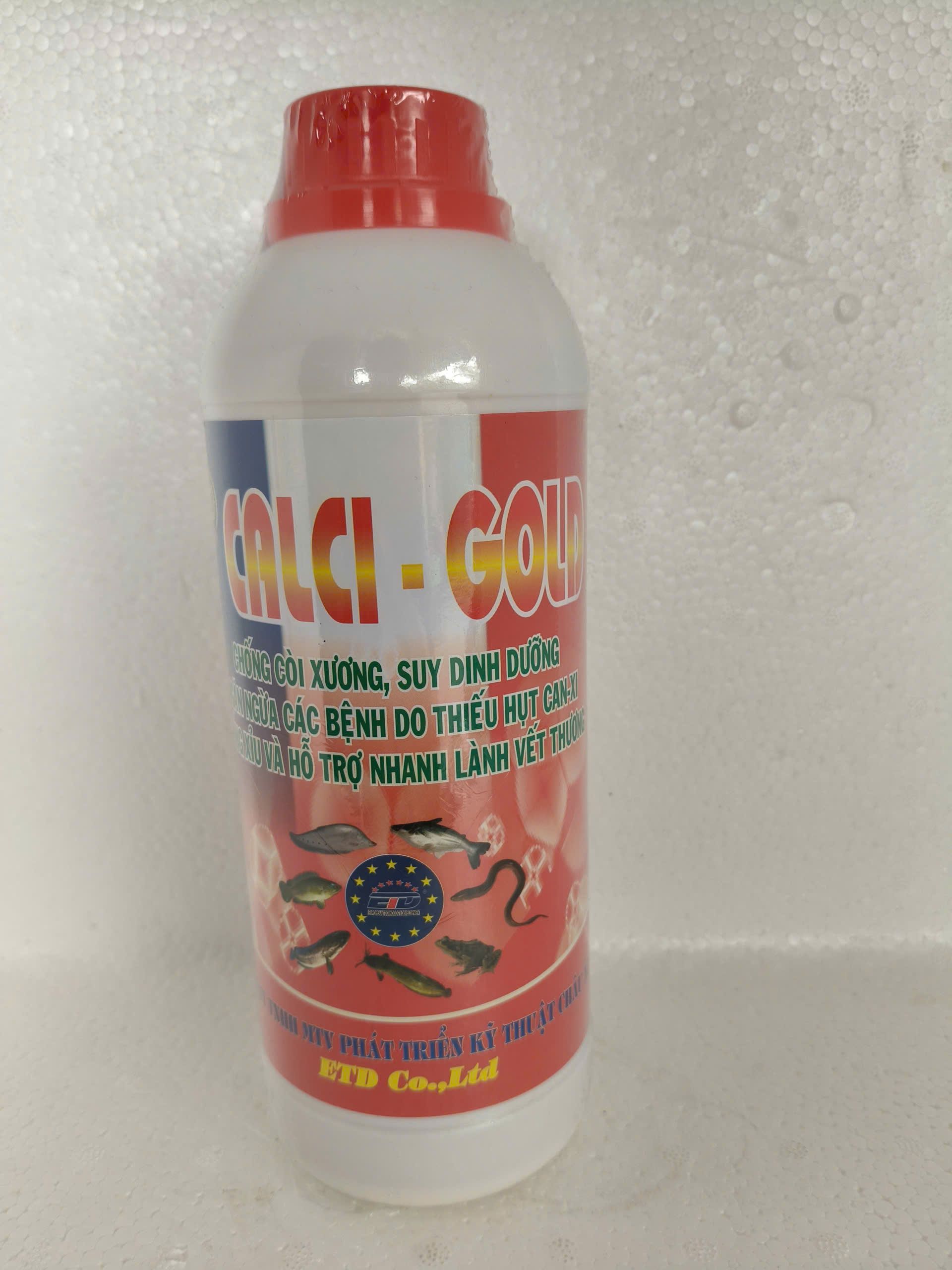 Thành phần và công dụng CALCI GOLD 1 lít